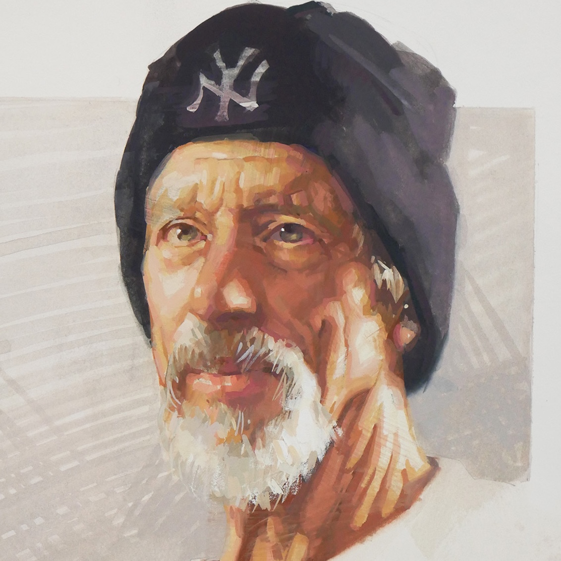 Gouache Portrait